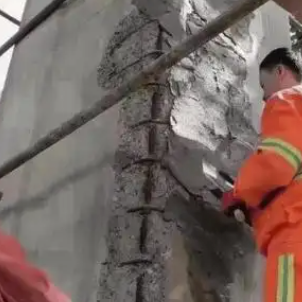 慈溪梁板柱楼梯空洞蜂窝剥落露筋等表面破损修补用高强聚合物修补砂浆